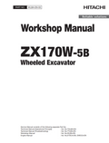 HITACHI ZX 170W -5B WHEELED EXCAVATOR