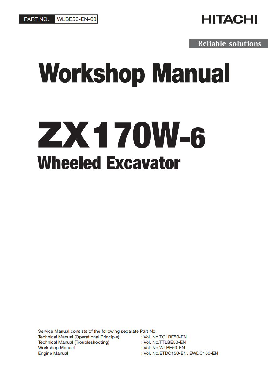 HITACHI ZX 170W -6 DIGGER