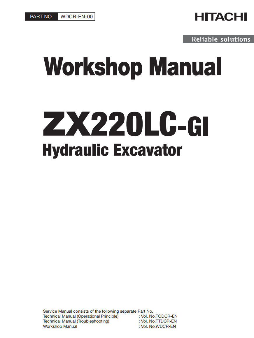 HITACHI ZX 220LC-GI HYDRAULIC DIGGER