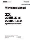 HITACHI ZX 225USLC-5B ZX 225USRLC-5B DIGGER