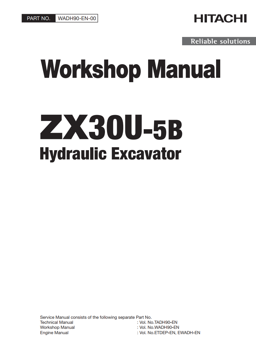 HITACHI ZX 30U -5B EXCAVATOR