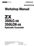 HITACHI ZX350LC-5B ZX350LCN-5B DIGGER