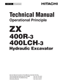 HITACHI ZX 400R-3 ZX400 LCH-3 DIGGER