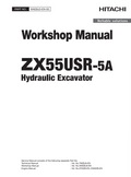 HITACHI ZX55USR-5A HYDRAULIC LOADER
