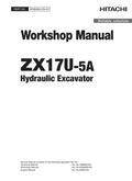 HITACHI ZX17U-5A HYDRAULIC EXCAVATOR