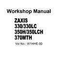 HITACHI ZX 330 330LC 350H 350LCH 370MTH