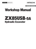 HITACHI ZX85USB-5A EXCAVALOR LOADER ZAXIS