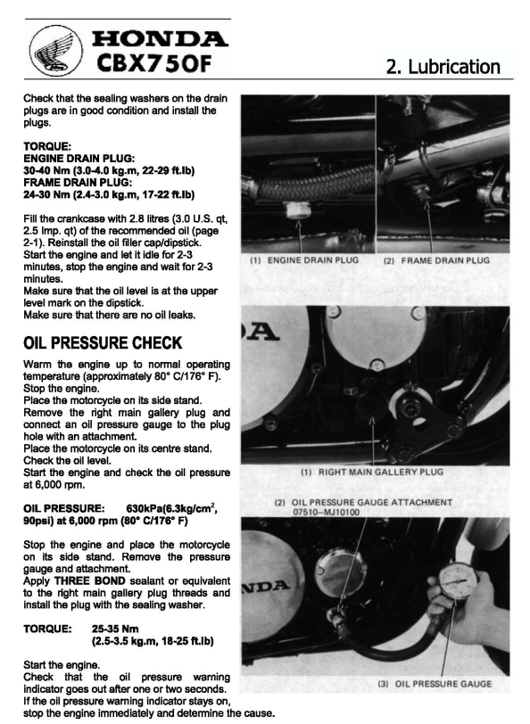 HONDA CBX 750 CBX750F 1983-1985 BIKE