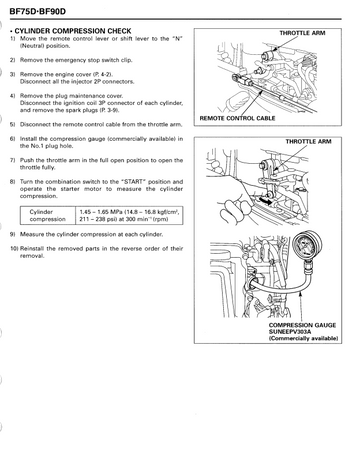 HONDA OUTBOARD ENGINE BF75D BF90D