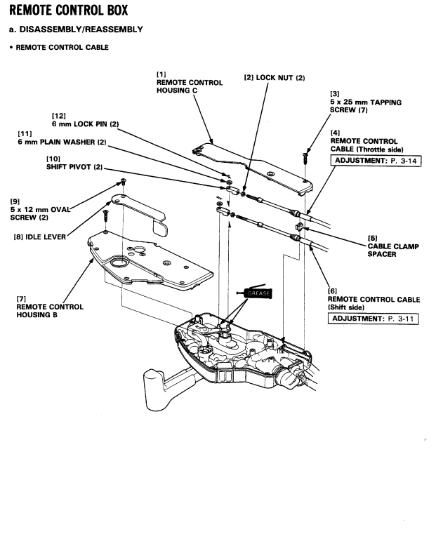 HONDA OUTBOARD ENGINE BF 35A 40A 45A 50A SERIES