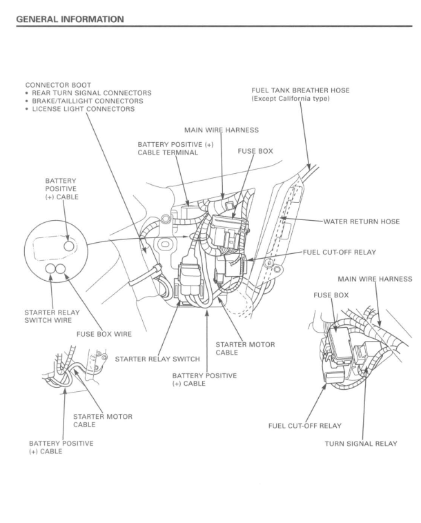HONDA VTX 1300 VTX 1300S 2001-2008 BIKE