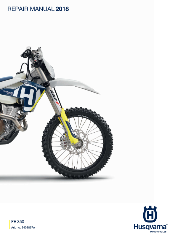 HUSQVARNA FE350 FE 350 2018