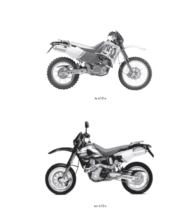 HUSQVARNA SM610 SM610S BIKE