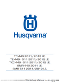 HUSQVARNA TC TE TXC SMR 449 511 2011-2012