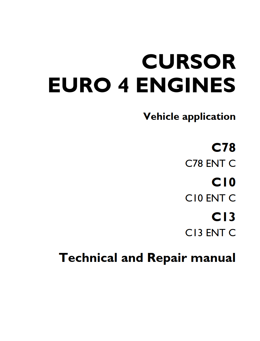 IVECO EURO 4 ENGINES
