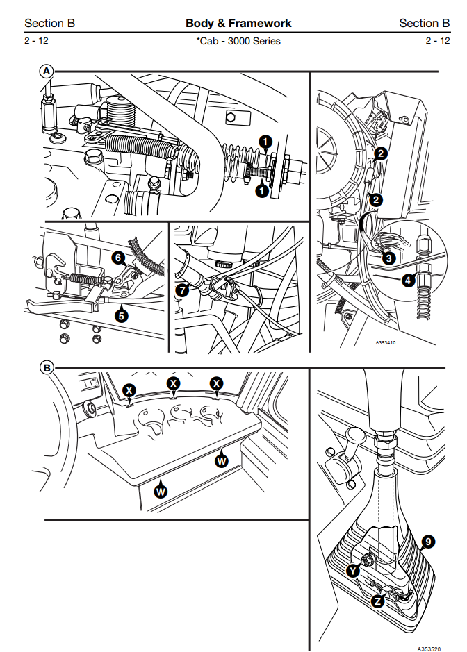JCB 2115 2125 2135 2140 2150 3155 3185 FASTRAC TRACTOR