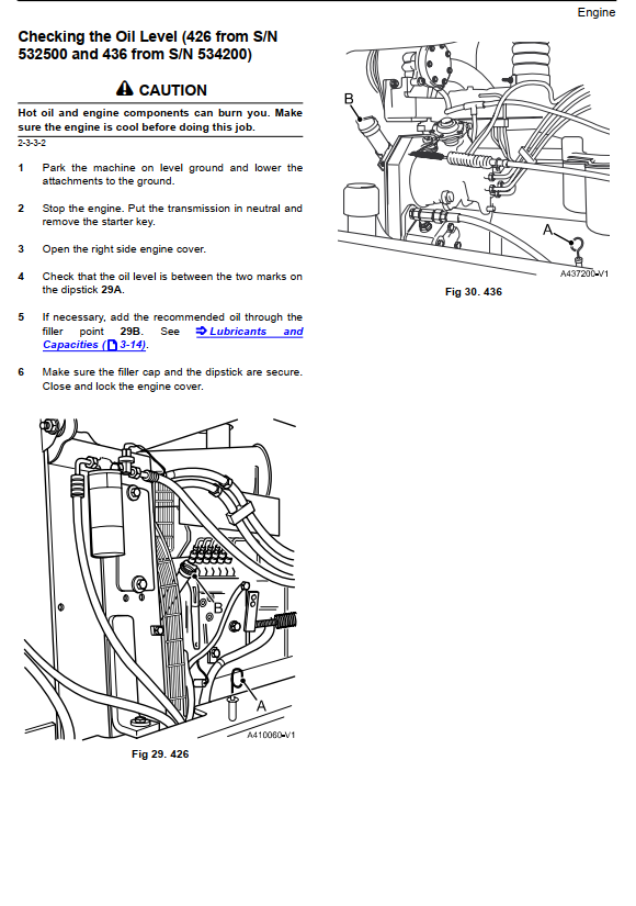 JCB 426 436 446 WHEELED LOADER SHOVEL