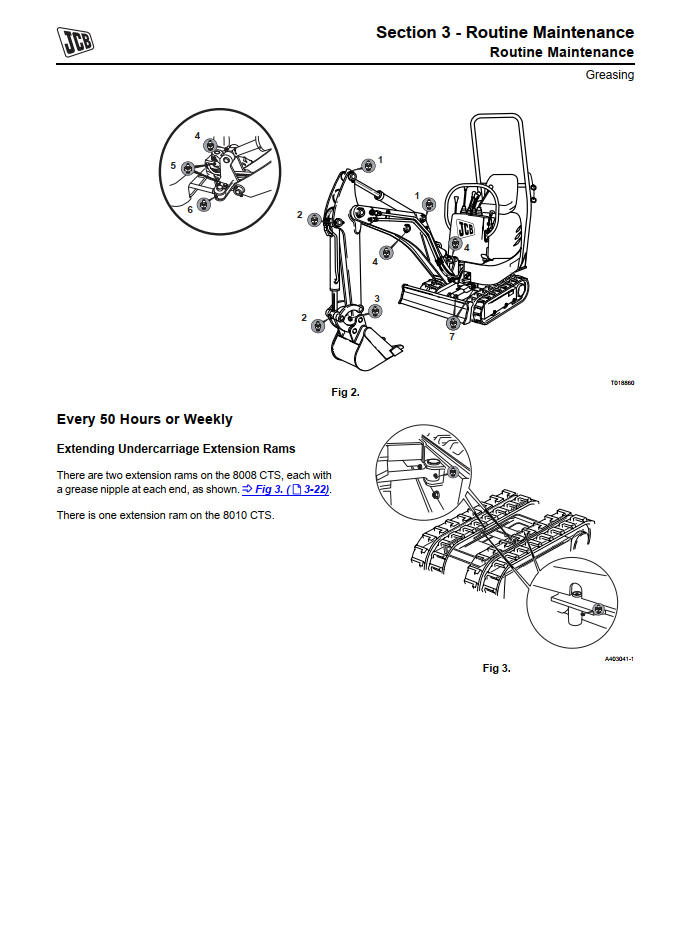 JCB 8008 8010 MICRO AND MICRO PLUS EXCAVATOR