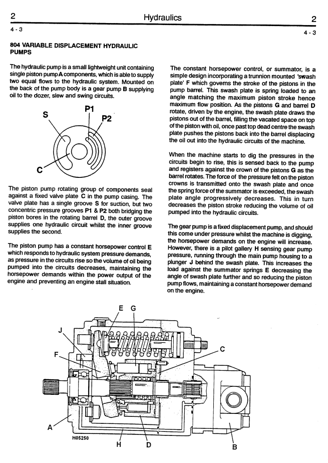JCB 802.7 803 804 HYDRAPOWER MINI EXCAVATOR