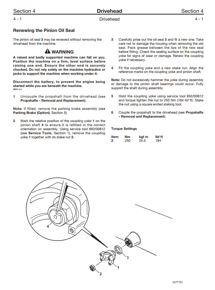 JCB PD70 SERIES MODULAR DRIVEHEAD TRANSMISSION