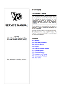 JCB T4F 444, T4F 448 4 CYLINDER ELECTRICAL ENGINE