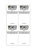 JCB T4F 444, T4i 444, T4i 448 4 Cyl. DIESEL ENGINE