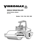 JCB VIBROMAX 1103 1105 1106 1405 1805 SINGLE DROM ROLLER