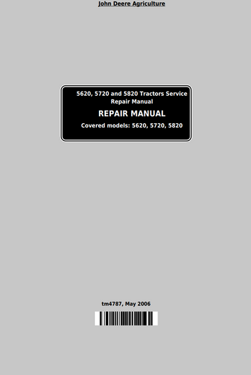 JD 5620 5720 5820 TRACTOR