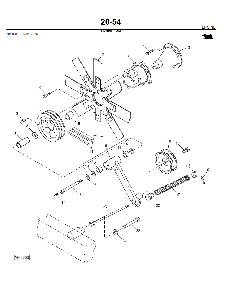 JOHN DEERE 9976 9986 9996 COTTON PICKER HARVESTER PARTS CATALOG