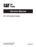 K25 PETROL ENGINE SERVICE MANUAL