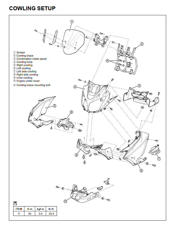 KAWASAKI V-STROM 1000 KLV1000 2004-2005 BIKE