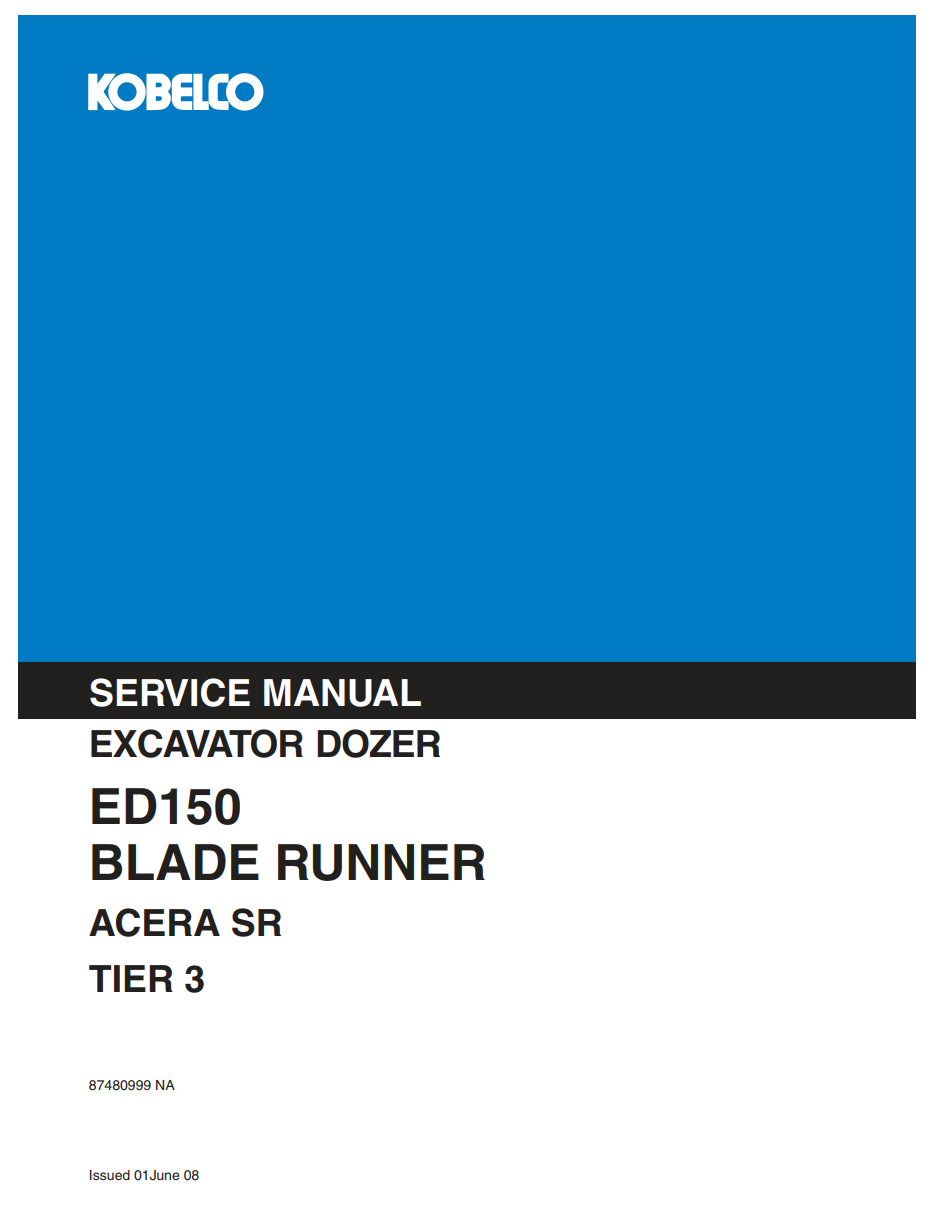 KOBELCO ED150 BLADE RUNNER ACERA SR TIER 3 EXCAVATOR LOADER
