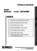KOBELCO ED160BR TRACKED EXCAVATOR