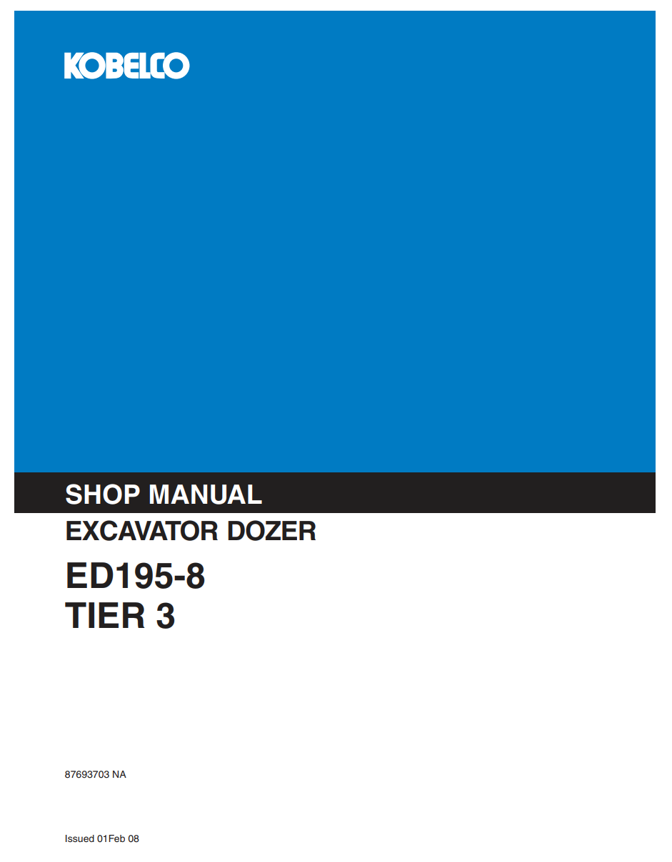 KOBELCO ED195-8 TIER 3 CRAWLER DOZER