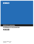KOBELCO K903B CRAWLER EXCAVATOR