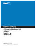 KOBELCO K905 K905LC CRAWLER EXCAVATOR