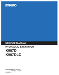 KOBELCO K907D K907DLC CRAWLER EXCAVATOR