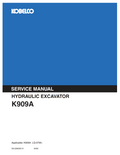 KOBELCO K909A TRACKED EXCAVATOR