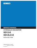KOBELCO K912-II K912LC-II TRACKED EXCAVATOR