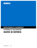 KOBELCO MARK III SERIES  SERVICEMAN’S HANDBOOK