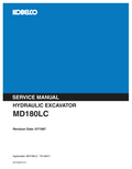 KOBELCO MD180LC CRAWLER EXCAVATOR