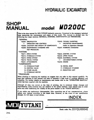 KOBELCO MD200C TRACKED EXCAVATOR