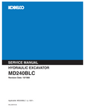 KOBELCO MD240BLC CRAWLER EXCAVATOR