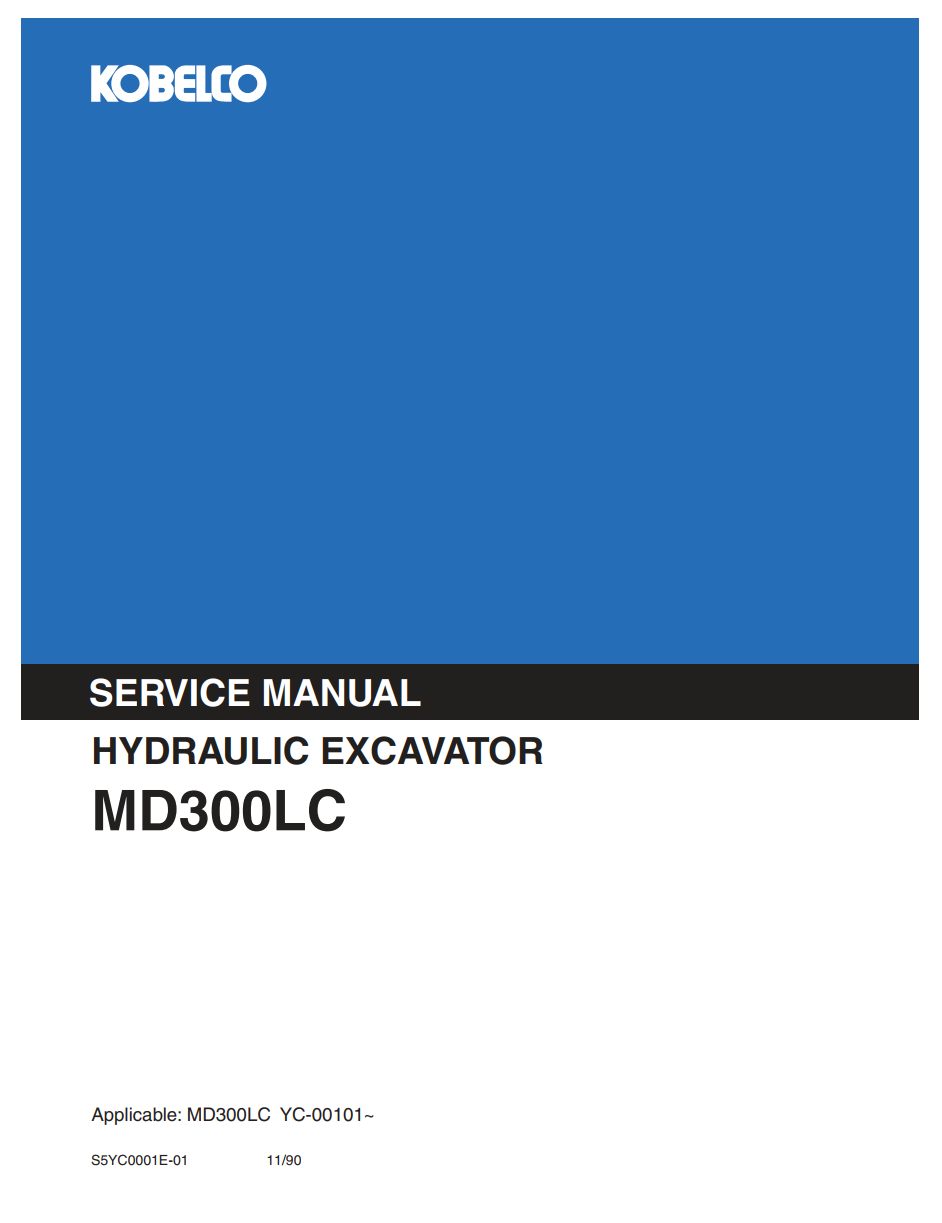 KOBELCO MD300LC CRAWLER EXCAVATOR