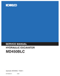 KOBELCO MD450BLC CRAWLER EXCAVATOR