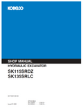 KOBELCO SK115SRDZ, SK135SRLC CRAWLER EXCAVATOR