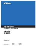 KOBELCO SK15SR SK20SR CRAWLER  EXCAVATOR