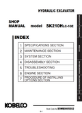 KOBELCO SK210HLC-10E TRACKED EXCAVATOR