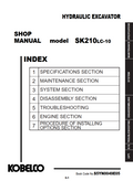 KOBELCO SK210LC-10 TRACKED EXCAVATOR