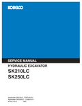 KOBELCO SK210LC, SK250LC CRAWLER EXCAVATOR